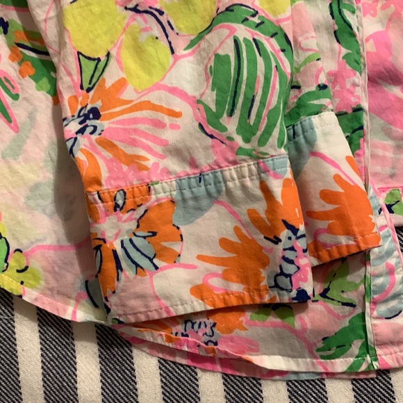Lilly Pulitzer for Target Floral Button Down - Picture 3 of 4